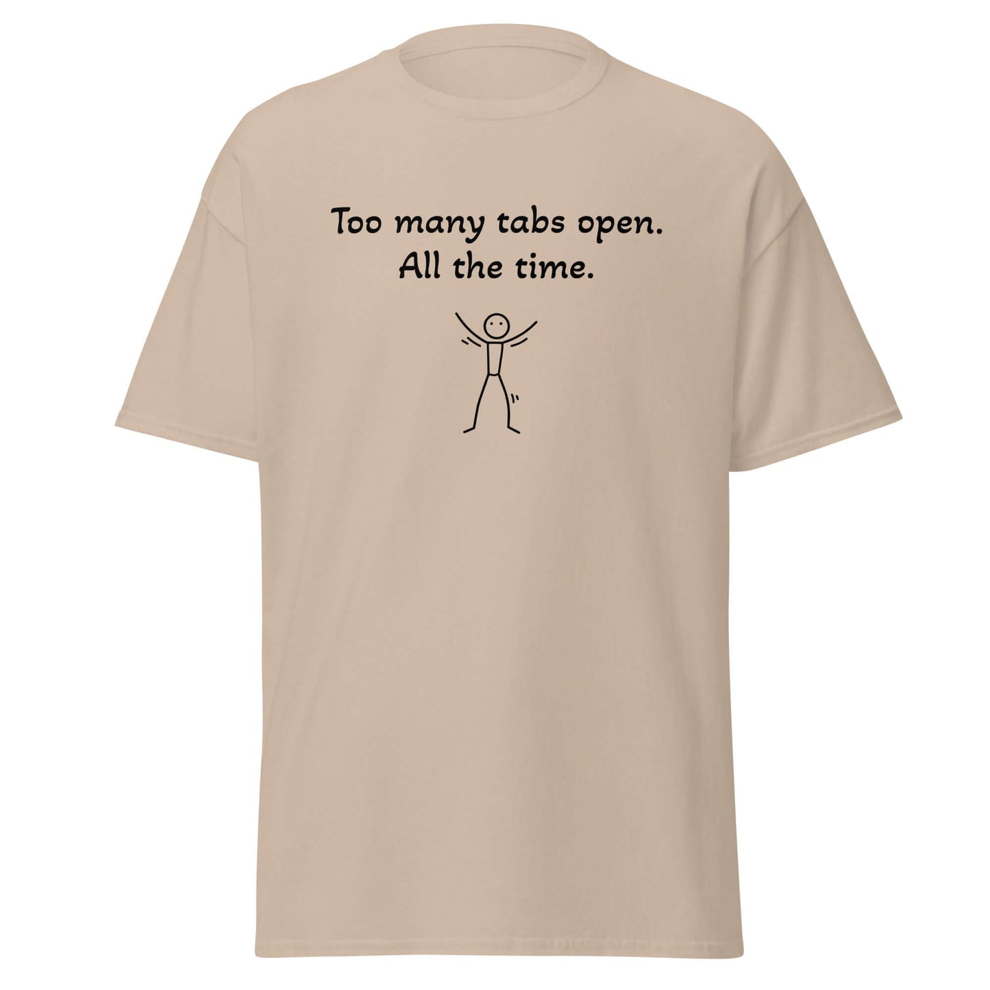 Unisex classic tee-NeuroGlow by NAS-Sand-S-NeuroGlow by NAS
