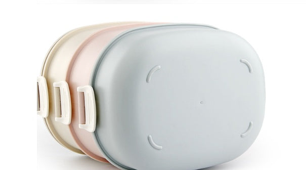 304 Stainless Steel Square Insulated Lunch Box Multi-layer