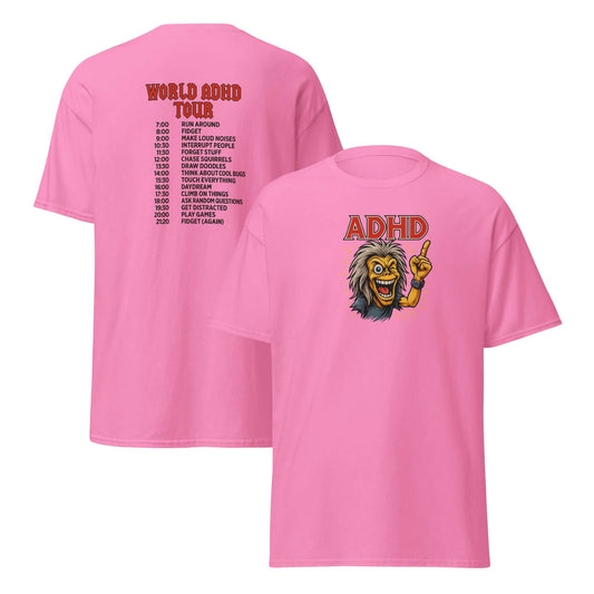 Unisex classic tee (ADHD ON TOUR)-NeuroGlow by NAS-Azalea-S-NeuroGlow by NAS