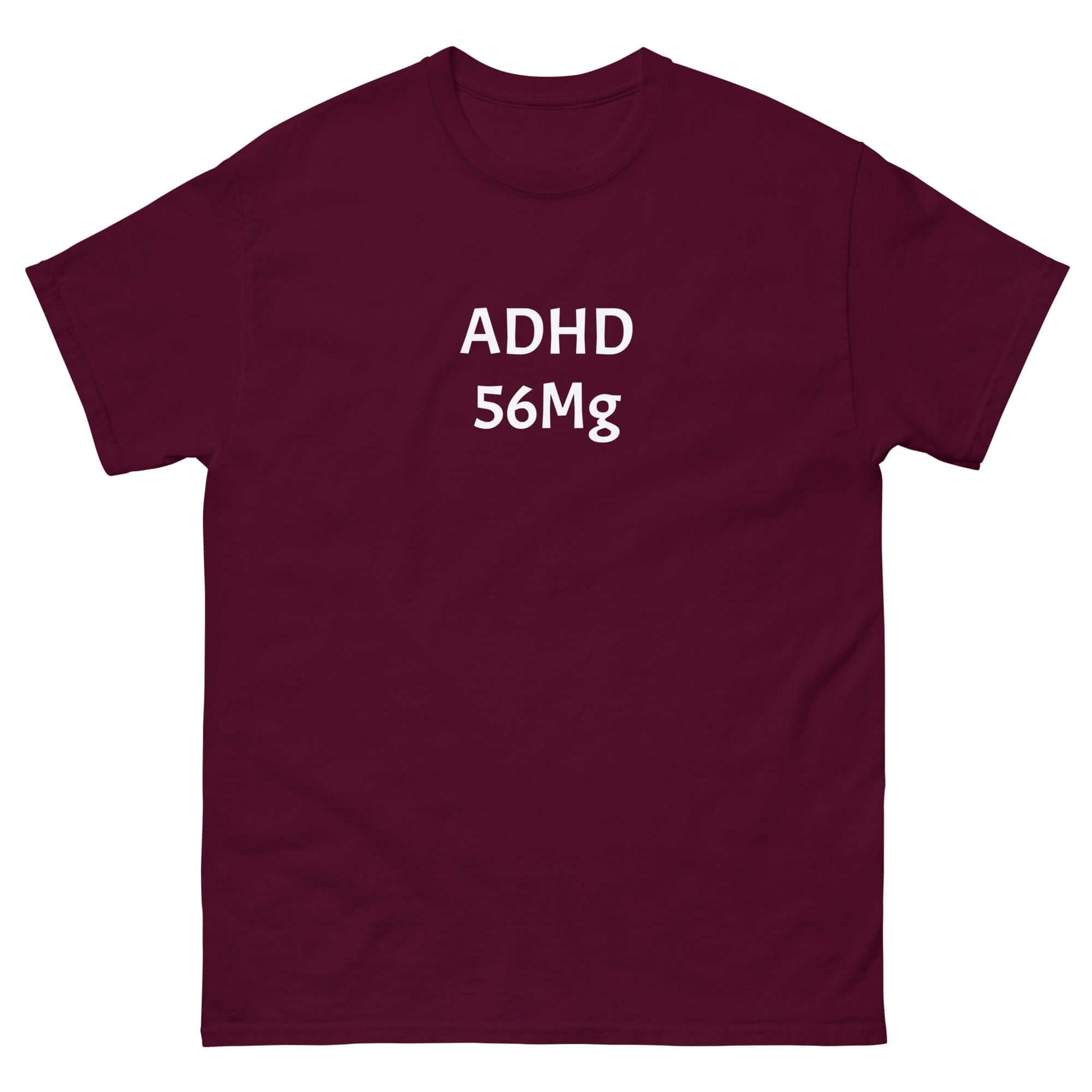 Unisex classic tee-NeuroGlow by NAS-Maroon-S-NeuroGlow by NAS