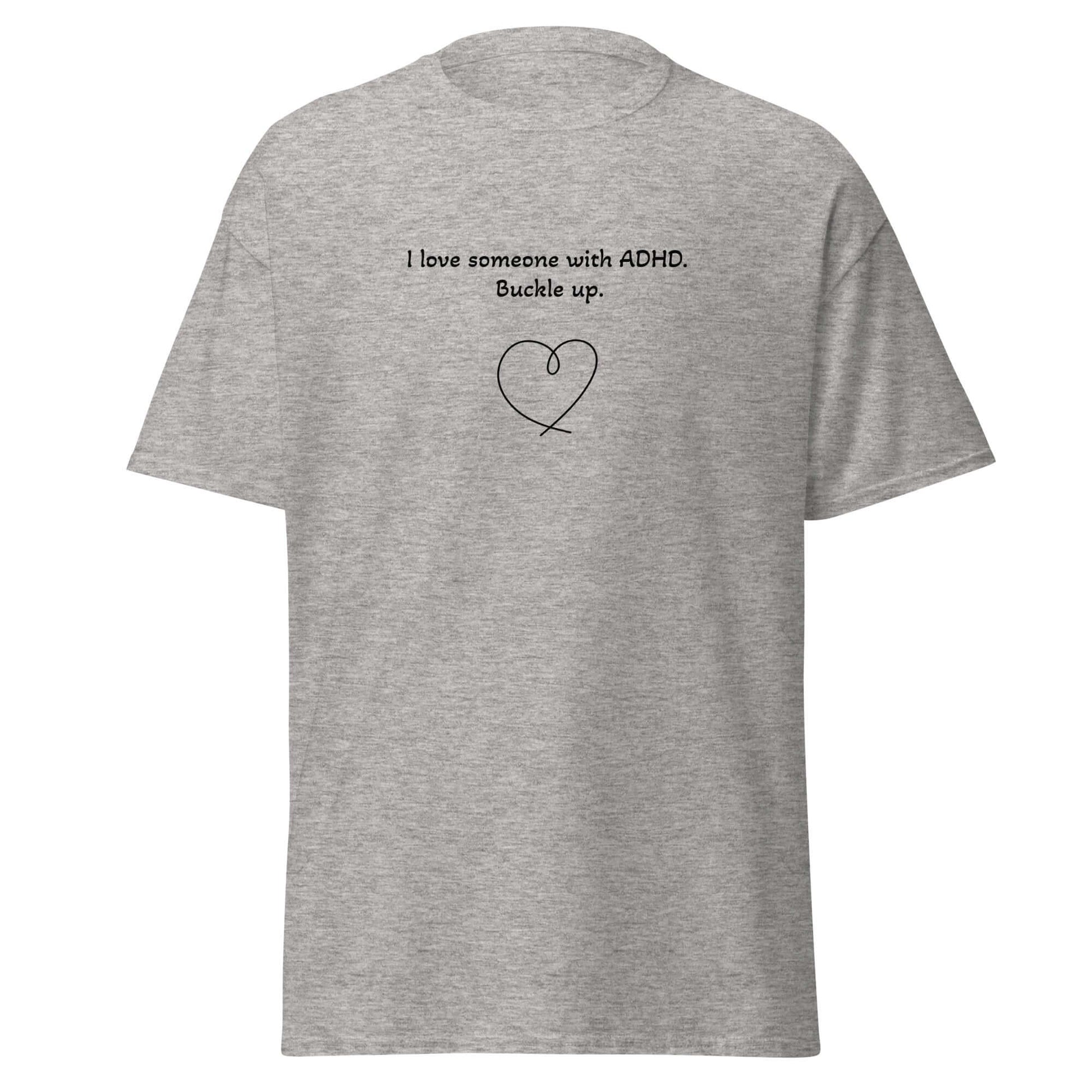 Unisex classic tee-NeuroGlow by NAS-Sport Grey-S-NeuroGlow by NAS