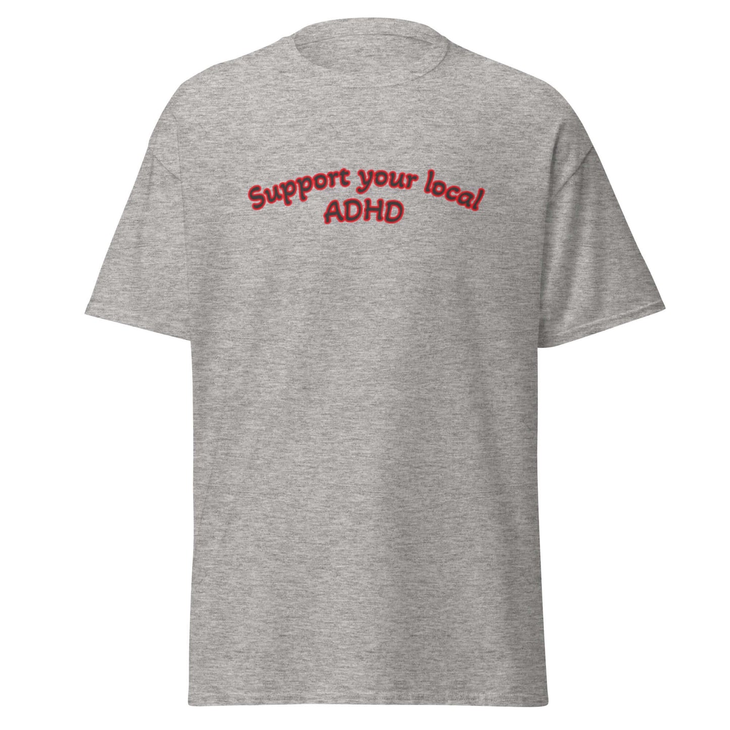 Unisex classic tee-NeuroGlow by NAS-Sport Grey-S-NeuroGlow by NAS