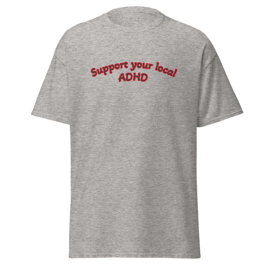 Unisex classic tee-NeuroGlow by NAS-Sport Grey-S-NeuroGlow by NAS