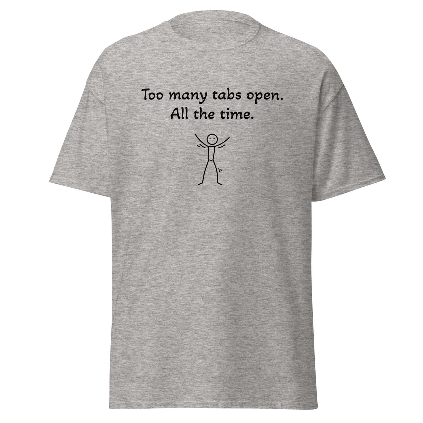 Unisex classic tee-NeuroGlow by NAS-Sport Grey-S-NeuroGlow by NAS