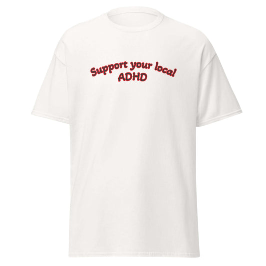 Unisex classic tee-NeuroGlow by NAS-White-S-NeuroGlow by NAS