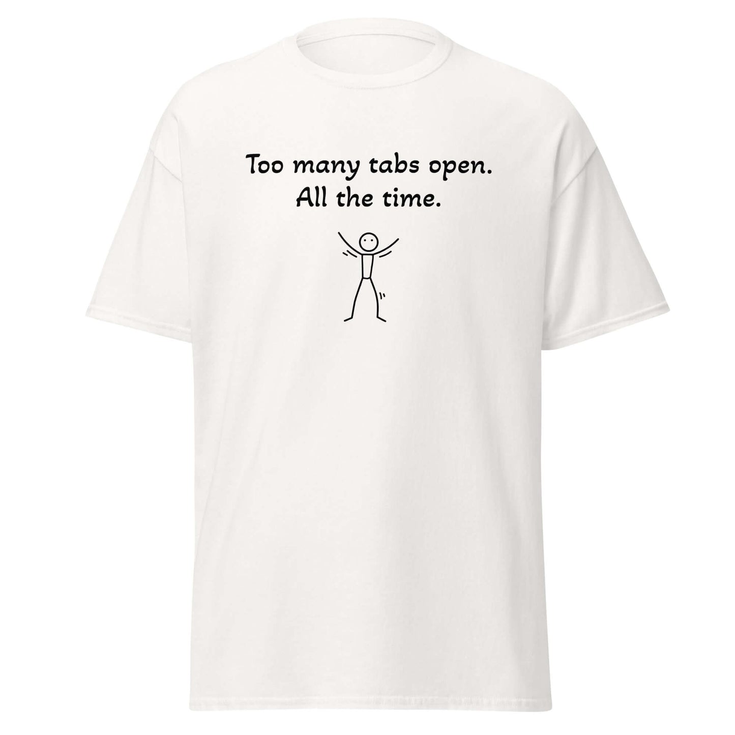 Unisex classic tee-NeuroGlow by NAS-White-S-NeuroGlow by NAS